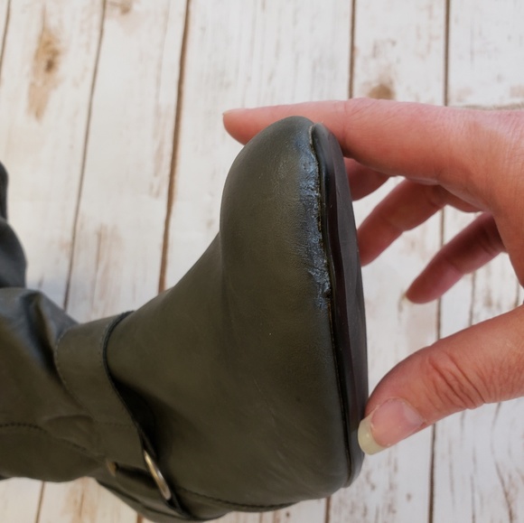 NIB Style & Co Ennvey Gray Slouch Heel Boots - Picture 4 of 4